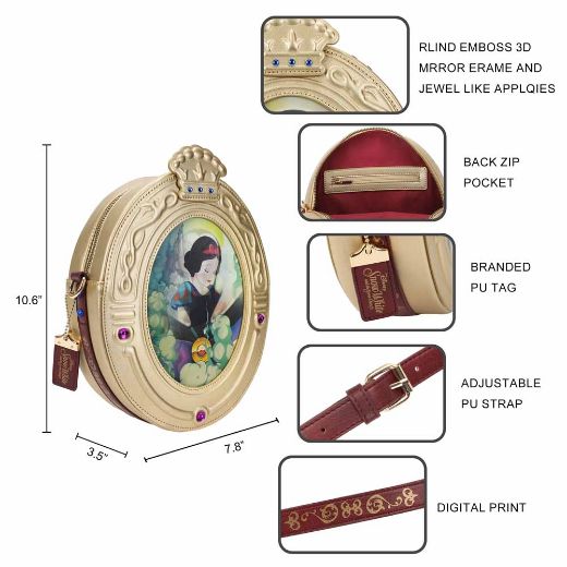 Picture of Disney Snow White Magic Mirror Crossbody