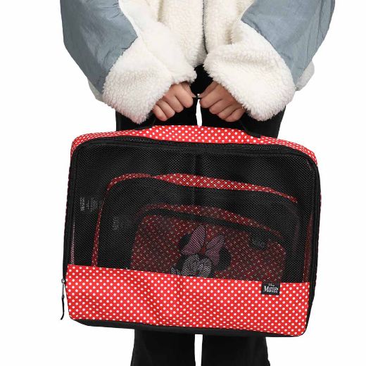 Picture of Disney Minnie Mouse 3 pc. Travel Packing Cubes