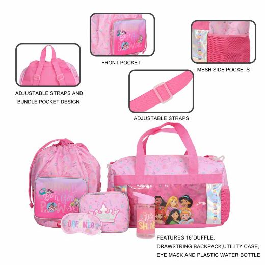 Picture of Disney Princess Youth 5 pc. Travel Set