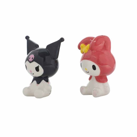 Picture of Kuromi & My Melody Sculpted Salt & Pepper Set