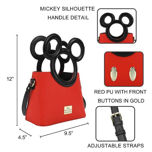 Picture of Disney Mickey Mouse Silhouette Handbag