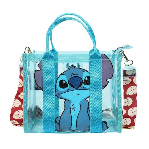 Picture of Disney Stitch Clear Glitter Tote