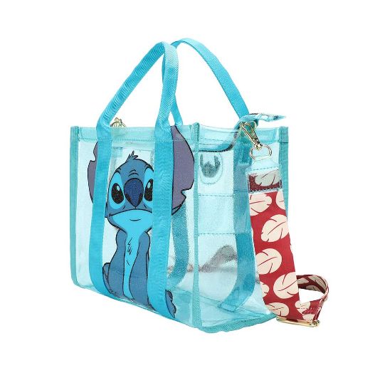 Picture of Disney Stitch Clear Glitter Tote