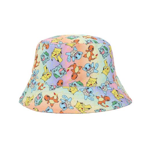 Picture of Pokemon Characters AOP Youth Bucket Hat