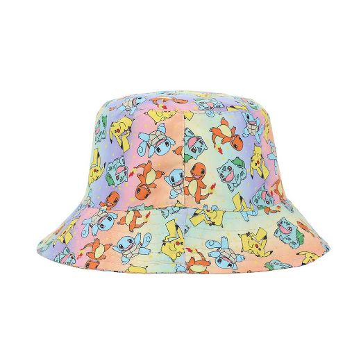 Picture of Pokemon Characters AOP Youth Bucket Hat