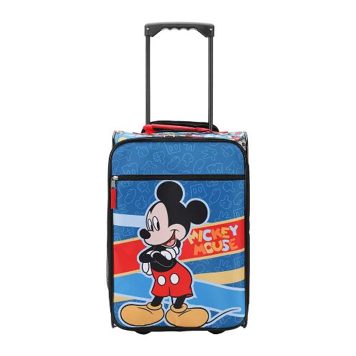 Picture of Disney Mickey Mouse Soft Sided Roller Travel Suitcase