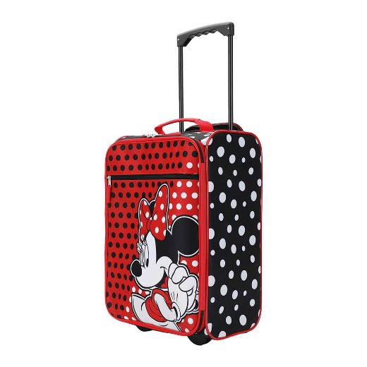 Picture of Disney Minnie Mouse Soft Sided Roller Travel Suitcase