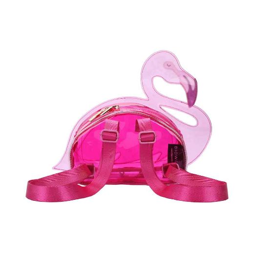 Picture of Flamingo Shaped Clear Mini Backpack