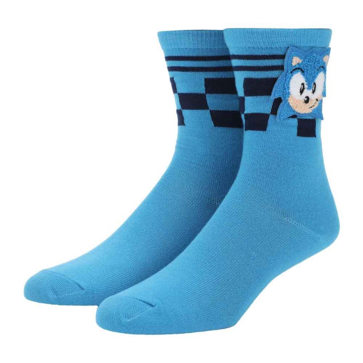 Picture of Sonic the Hedgehog 3D Patch Youth Crew Socks