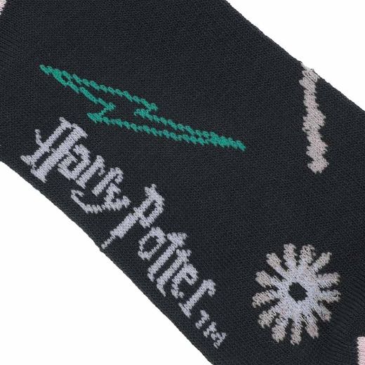 Picture of Harry Potter Icons Scalloped Edge 5 Pair Ankle Socks