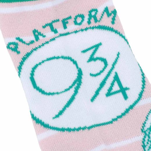Picture of Harry Potter Icons Scalloped Edge 5 Pair Ankle Socks