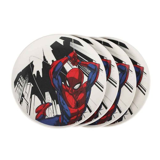 Picture of Marvel Spider-Man Bamboo Plates Set of 4