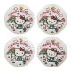 Picture of Hello Kitty Bamboo Plates Set of 4