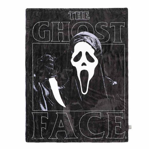 Picture of Ghost Face Double Sided Fleece Throw Blanket