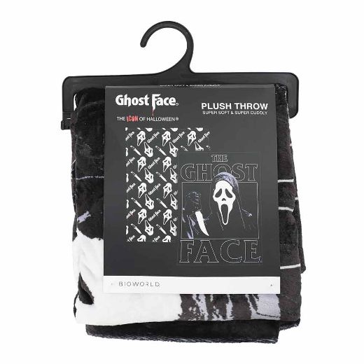 Picture of Ghost Face Double Sided Fleece Throw Blanket