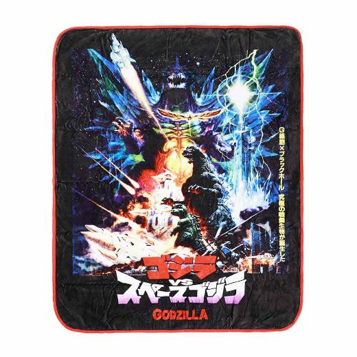 Picture of Godzilla Poster Fleece Throw Blanket