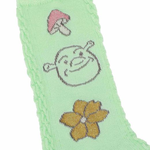 Picture of Dreamworks Shrek & Donkey Women's 2 Pair Crew Socks