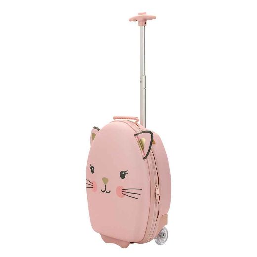 Picture of Little Me Cat 16 in. Youth Rolling Luggage & Mini Backpack