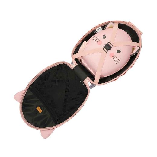 Picture of Little Me Cat 16 in. Youth Rolling Luggage & Mini Backpack