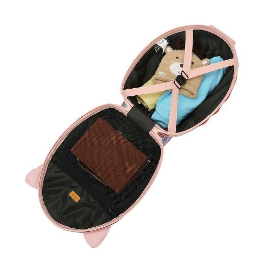 Picture of Little Me Cat 16 in. Youth Rolling Luggage & Mini Backpack