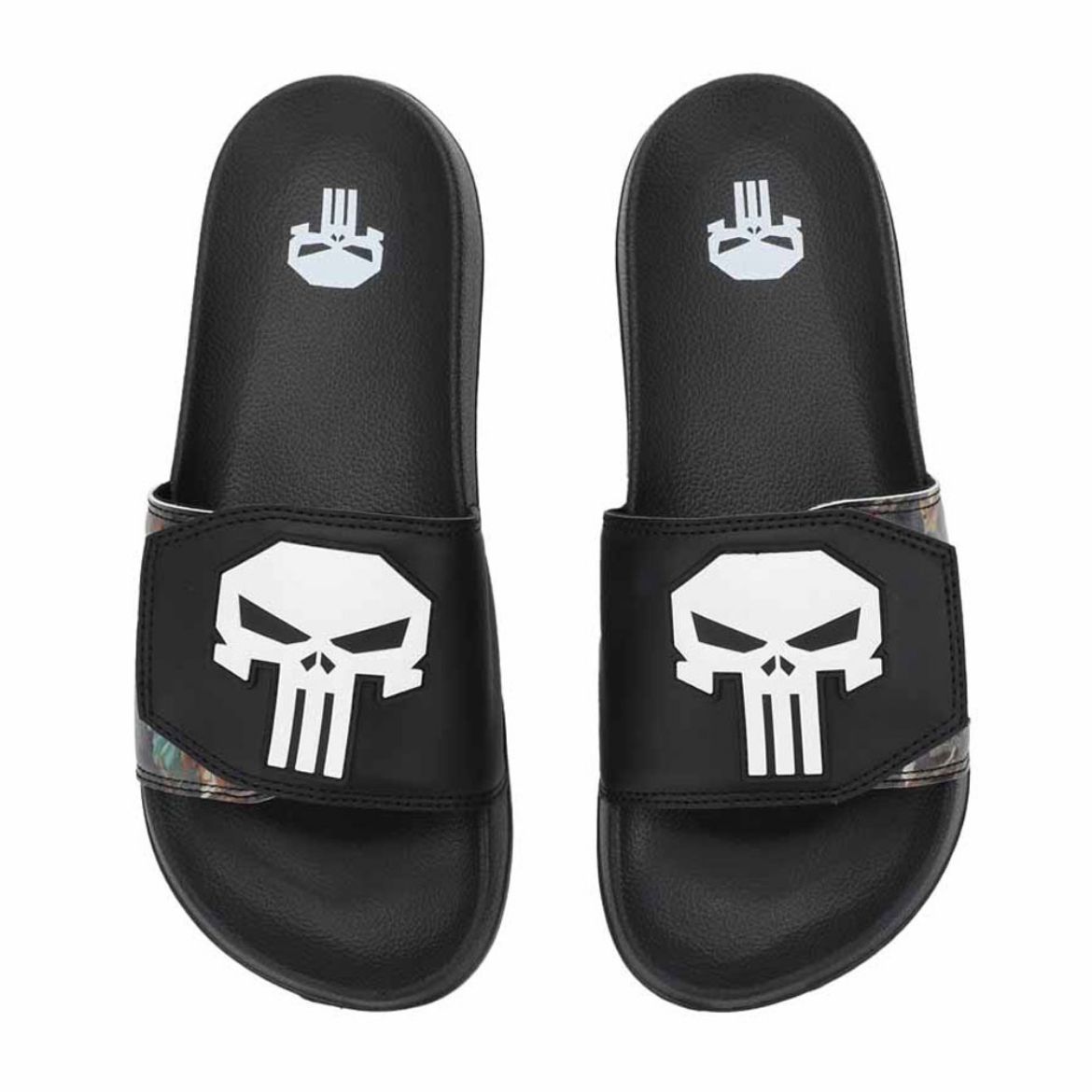 Picture of Marvel Punisher Velcro Athletic Slide Sandals
