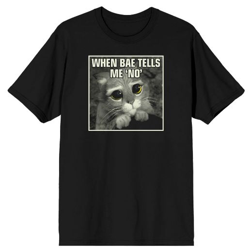 Picture of When Bae Tells Me No Meme Unisex Tee