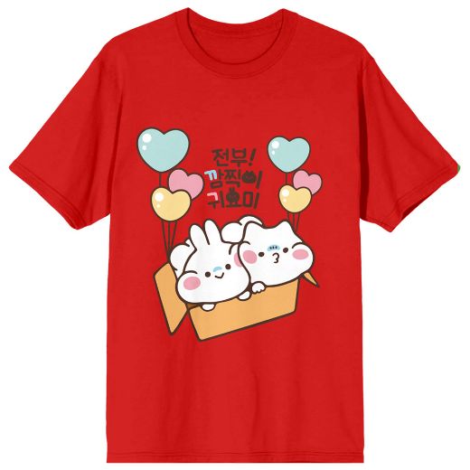 Picture of Mimi & Neko Heart Balloons Unisex Tee