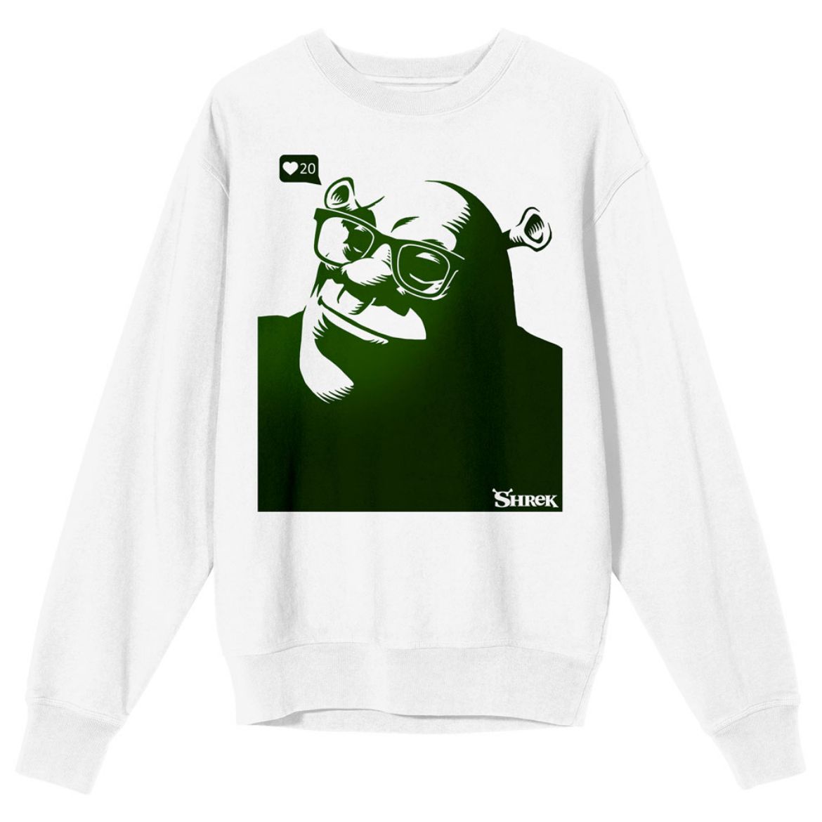 Picture of Dreamworks Shrek Insta Likes Unisex Sweatshirt