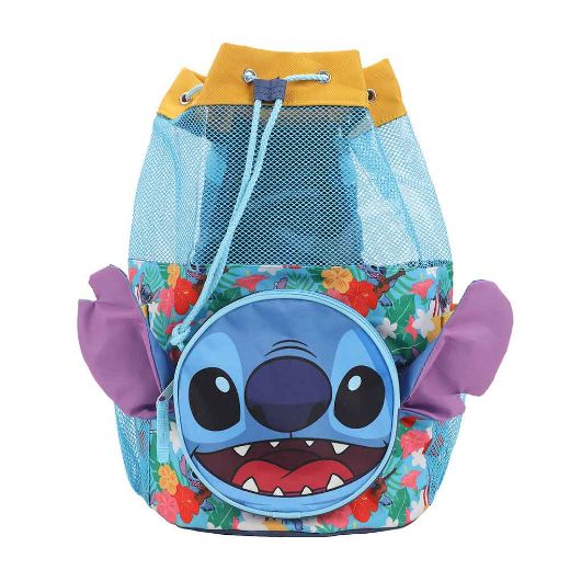 Picture of Disney Stitch 3 pc Youth Drawstring Backpack Set