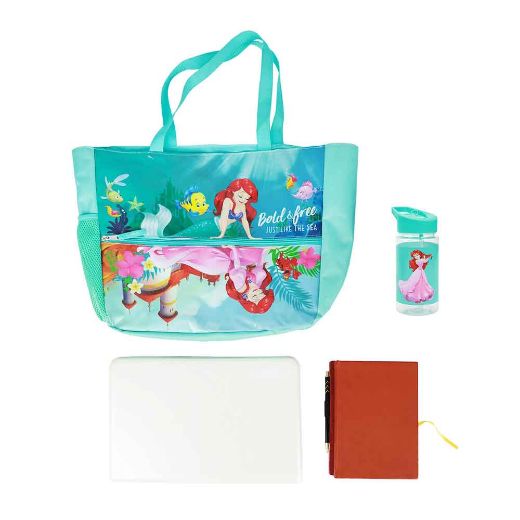 Picture of Disney The Little Mermaid 5 pc Beach Tote Set 