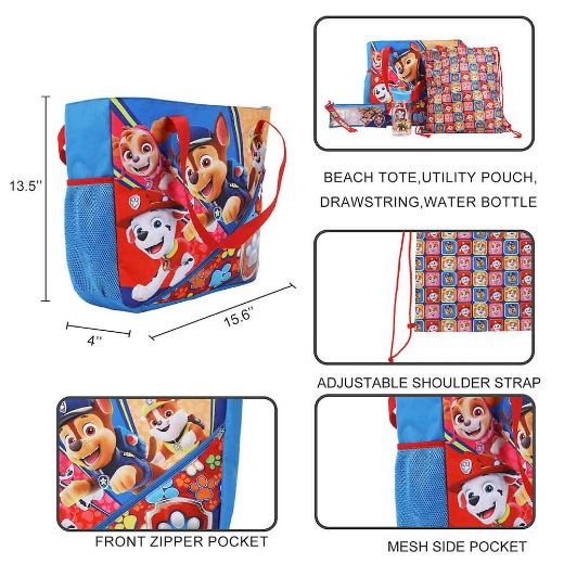 Picture of Paw Patrol 5 pc Beach Tote Set