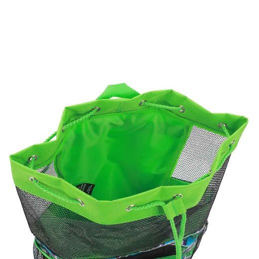Picture of Minecraft Creeper 3 pc Youth Drawstring Backpack Set