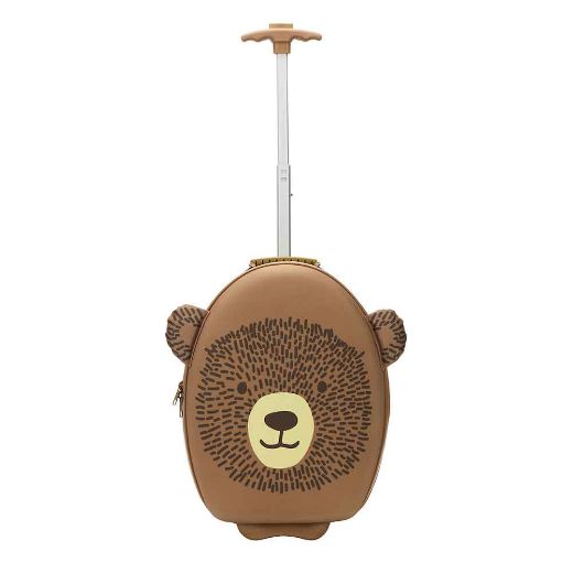 Picture of Little Me Bear 16 in. Youth Rolling Luggage & Mini Backpack