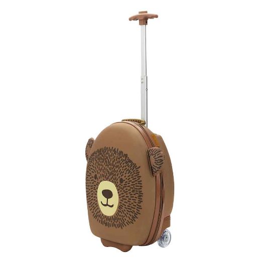 Picture of Little Me Bear 16 in. Youth Rolling Luggage & Mini Backpack