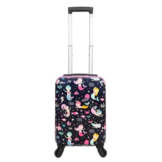 Picture of Viggio Mermaid 3 pc Youth Luggage Travel Set