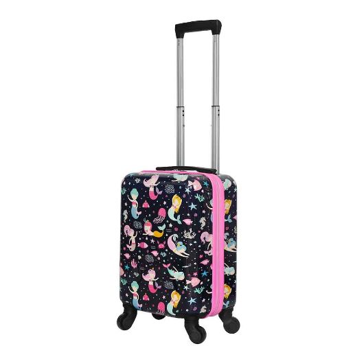 Picture of Viggio Mermaid 3 pc Youth Luggage Travel Set