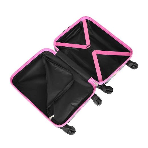 Picture of Viggio Mermaid 3 pc Youth Luggage Travel Set