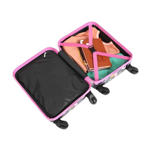 Picture of Viggio Mermaid 3 pc Youth Luggage Travel Set