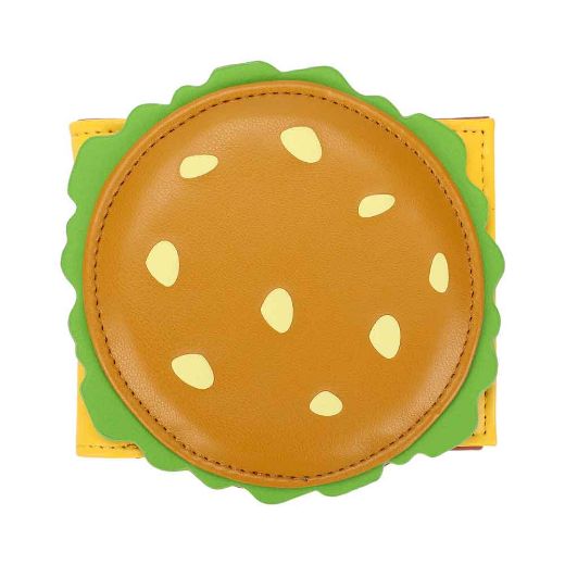 Picture of SpongeBob SquarePants Krabby Patty Shaped Bi-fold Wallet