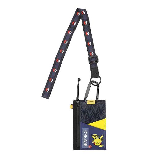 Picture of Pokemon Pikachu Carabiner Lanyard Wallet 