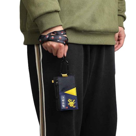 Picture of Pokemon Pikachu Carabiner Lanyard Wallet 