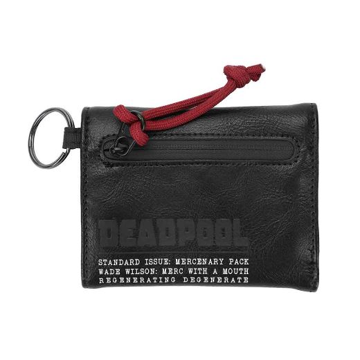 Picture of Marvel Deadpool Tri-fold Keyring Wallet