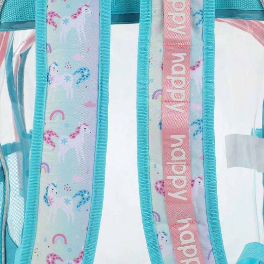 Picture of Unicorn Youth 5 pc Clear Backpack Set