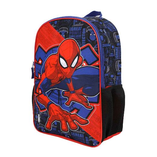 Picture of Marvel Spider-Man Cosplay Chest Panel Youth Backpack