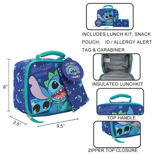 Picture of Disney Stitch Chilled Vibes 3 pc Lunch Kit
