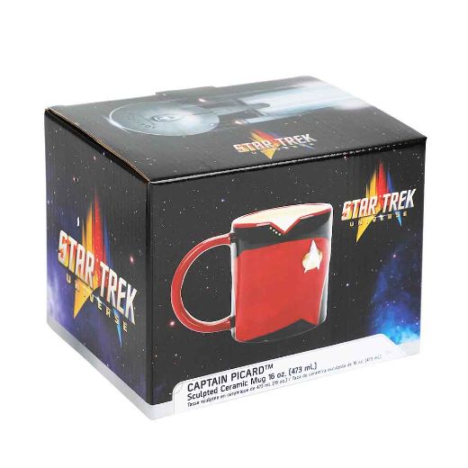 Picture of Star Trek Captain Picard 16 oz. Sculpted Mug