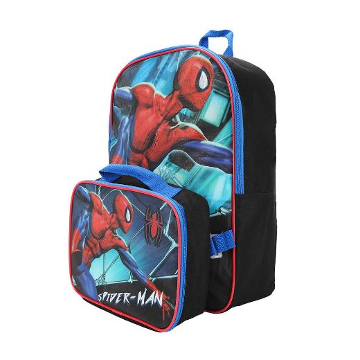 Picture of Marvel Spider-Man Youth Lunch Tote & Backpack