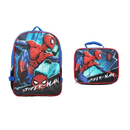 Picture of Marvel Spider-Man Youth Lunch Tote & Backpack