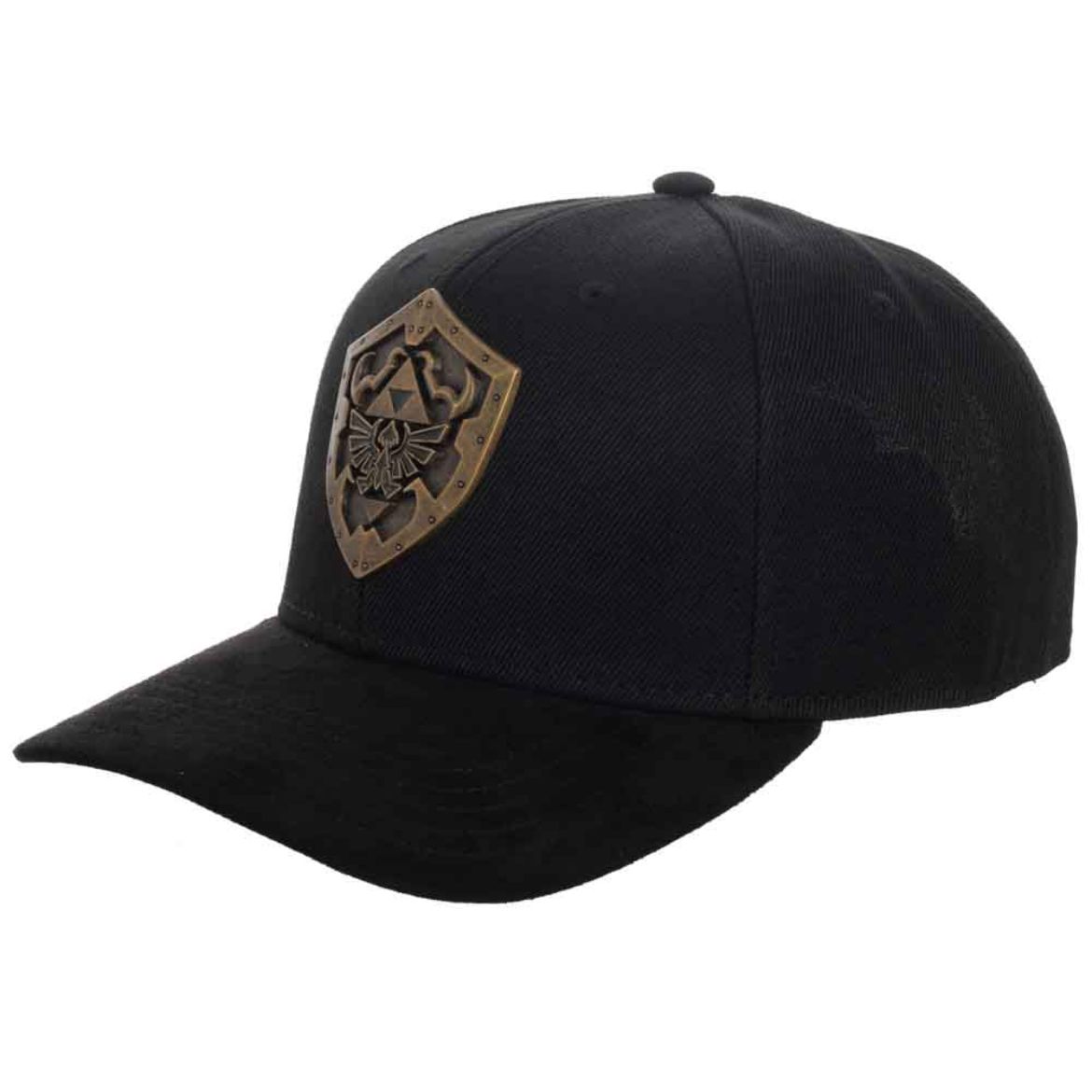 Picture of Zelda Hylian Shield Metal Badge Curved Bill Snapback