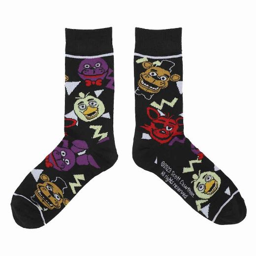 Picture of Five Nights at Freddy's 5 Pair Crew Socks